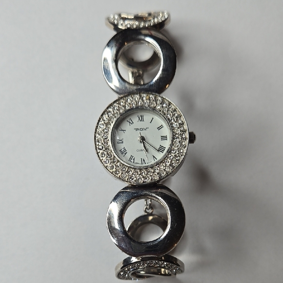 POV Accessories - POV‎ Women's Quartz Watch, Stainless Steel Back, Japan Movement - Untested